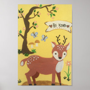 Poster "be kind"