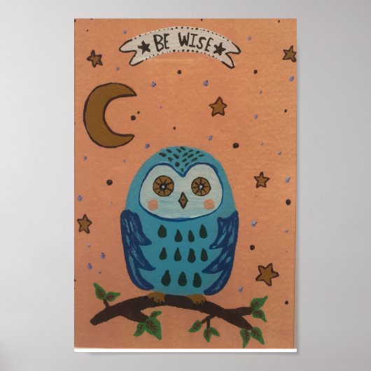Poster "Be Wise" (Vorne)