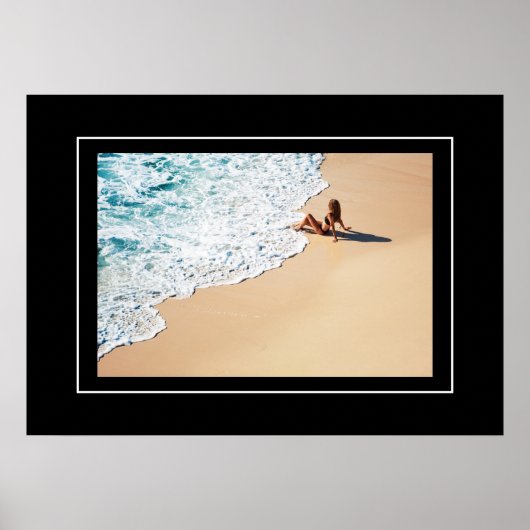 Poster Beach Scene (Vorne)