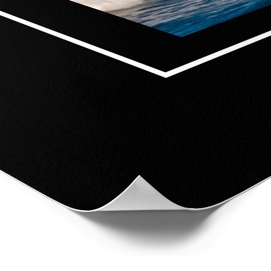 Poster Beach Scene (Ecke)