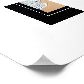 Poster Beach Scene (Ecke)
