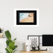 Poster Beach Scene (Heimbüro)