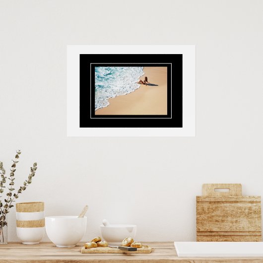 Poster Beach Scene (Küche)