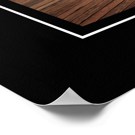 Poster Beach Scene (Ecke)