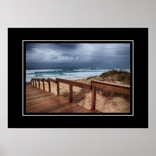 Poster Beach Scene (Vorne)