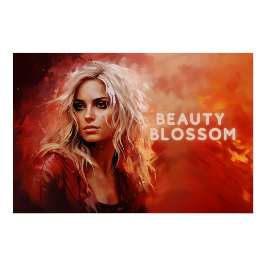 Poster Beauty Blossom (Vorderseite)