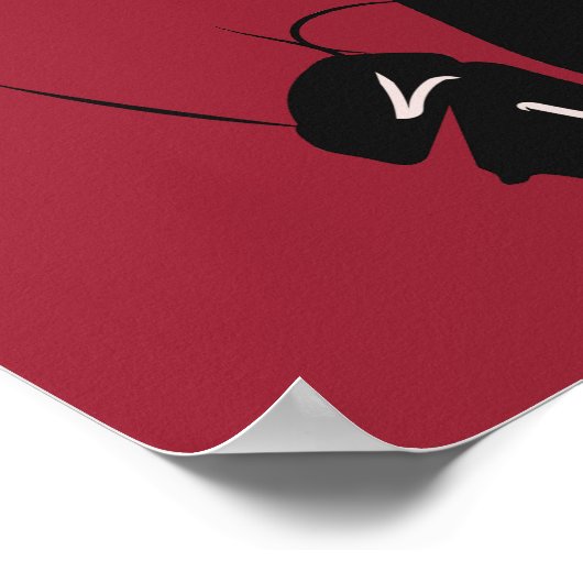 Poster: Behalt deine Heelse, Kopf-und-Standard hoc Poster (Ecke)