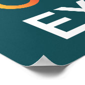 Poster Behielt Ruhe und mietet einen Farbexperten (Ecke)