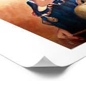 Poster "Berber Woman" (11" x 11") (Ecke)