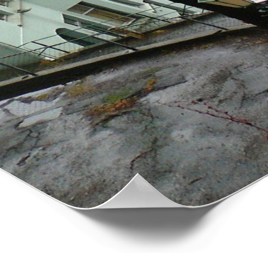 Poster, Bergen aus Skansen Poster (Ecke)