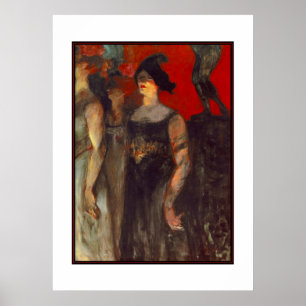 Poster Berühmte Künstler Henri de Toulouse Lautrec
