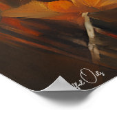 Poster | Biber | Ölmalerei (Ecke)