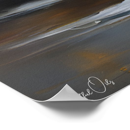 Poster | Biber | Ölmalerei (Ecke)