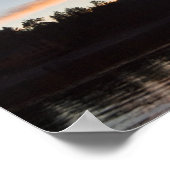 Poster "Big Bear Lake" (Ecke)