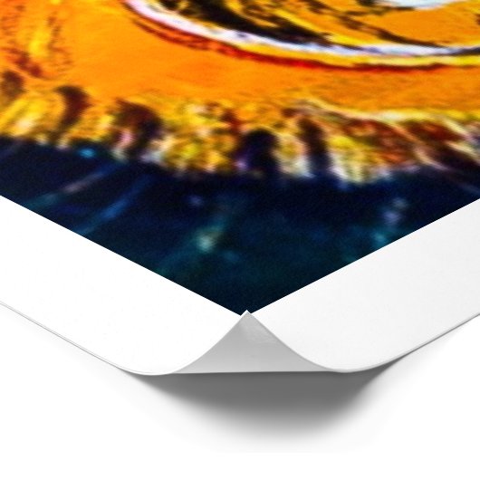 Poster "Big Head" (Ecke)