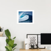 Poster Big Wave (Heimbüro)