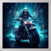 Poster Biker (Vorne)