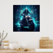 Poster Biker (Küche)