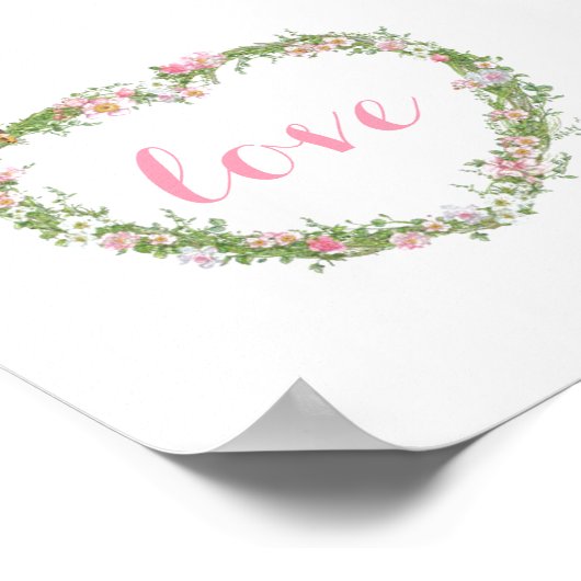 Poster/Bild - Liebe des Blumenkohls Poster (Ecke)