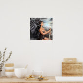 Poster Black Angel (Küche)