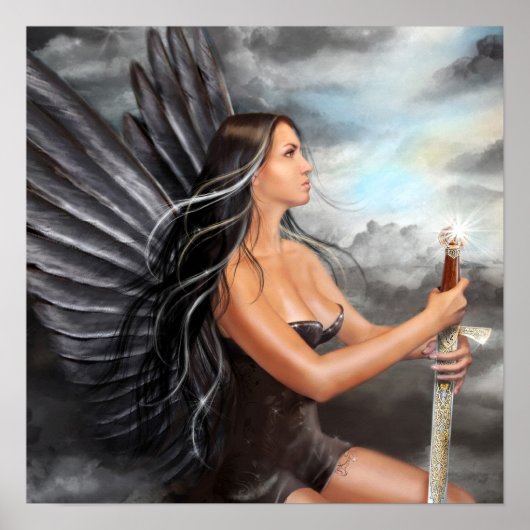 Poster Black Angel (Vorne)