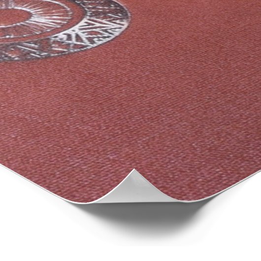 Poster "Black Beauty Diva" (Ecke)