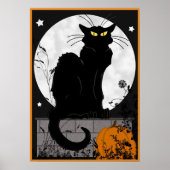 Poster "Black Cat" (Vorne)