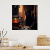 Poster Black Cat (Küche)