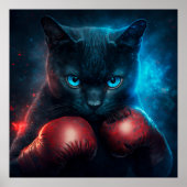 Poster Black Cat (Vorne)