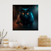 Poster Black Cat (Küche)