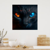 Poster Black Cat (Küche)