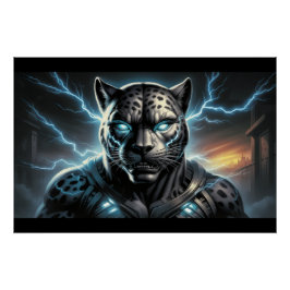 Poster Black Cat und Ratte 11 B