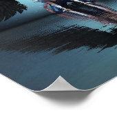 Poster Black Engel (Ecke)