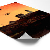 Poster, Black Hawk He.. Poster (Ecke)