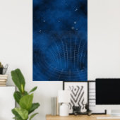 Poster "Black Hole" (Heimbüro)
