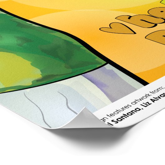 Poster - Blasen (Ecke)