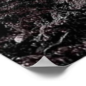 Poster: Bleib Stark Motivationszitat-Design Poster (Ecke)