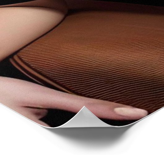 Poster - Blonde AI Generierte Frau Marilyn Look (Ecke)