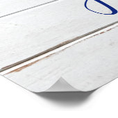 Poster-Blue Deer-Hope Poster (Ecke)