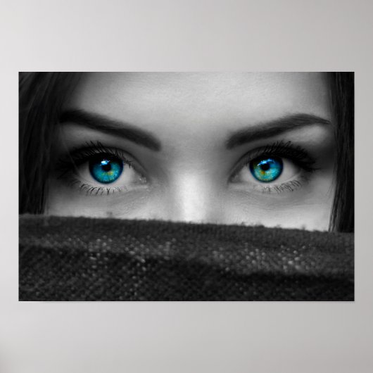 Poster Blue Eyes (Vorne)