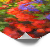 Poster "Blume" (Ecke)