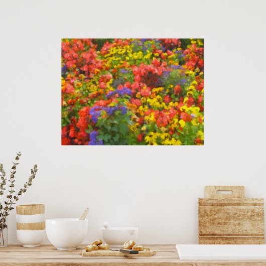 Poster "Blume" (Küche)