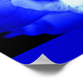 Poster-Blume-gestrichene Blume 13 Poster (Ecke)