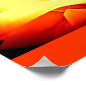 Poster-Blume-gestrichene Blume 9 Poster (Ecke)