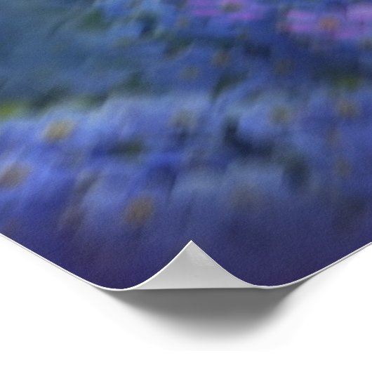 Poster-Blume Poster (Ecke)