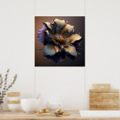 Poster-Blume Poster (Küche)
