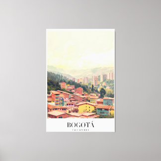 Poster Bogota Colombia Vintage Leinwanddruck