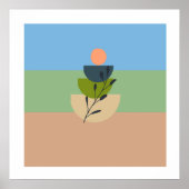 Poster "Boho Dreams" Poster - Frei-angeregtes Desi (Vorne)