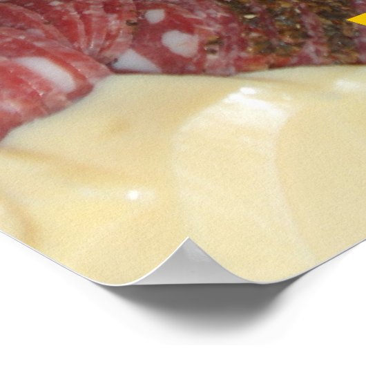 Poster: "Bonus Appetit!" Poster (Ecke)