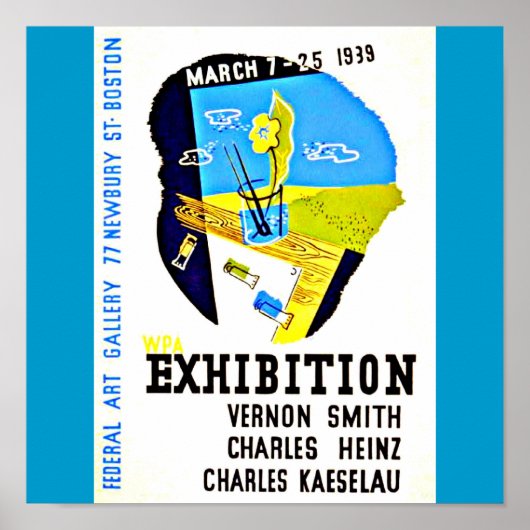 Poster-Boston WPA-20 Poster (Vorne)